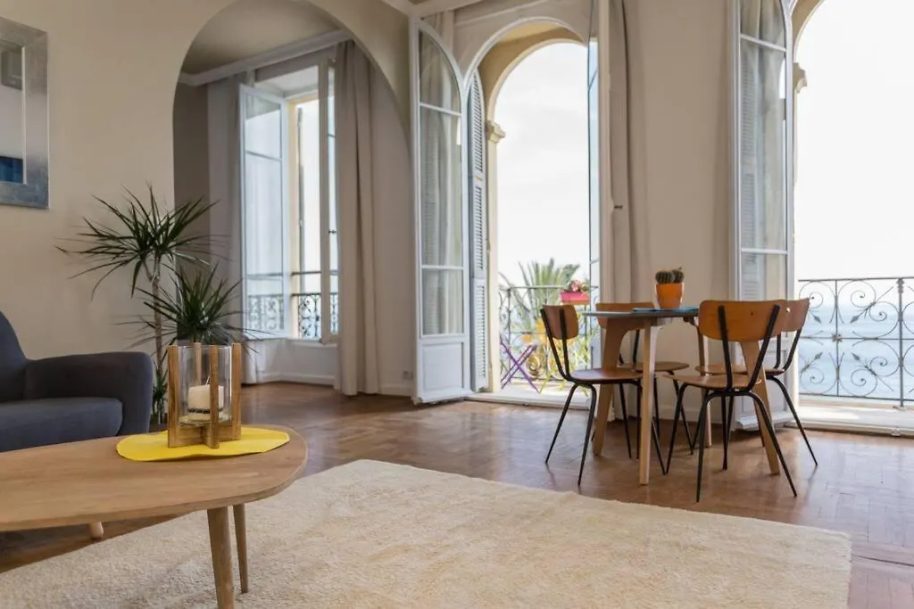 Etats Unis 894 - Stunning On Sea Front W Ac Apartment Nice