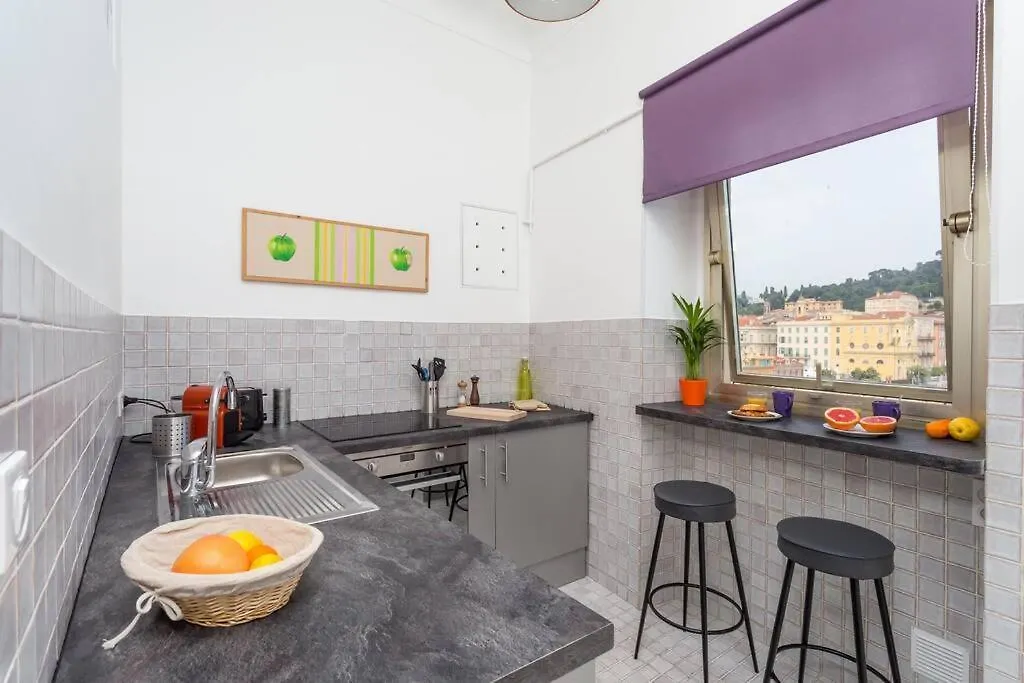 Etats Unis 894 - Stunning On Sea Front W Ac Apartment Nice